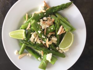 asparagus lime salad