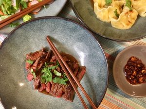 Asian inspired steak