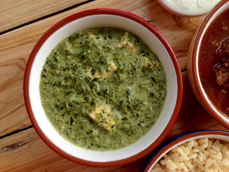 Best Ever Spinach and Cheese Curry Recipe
