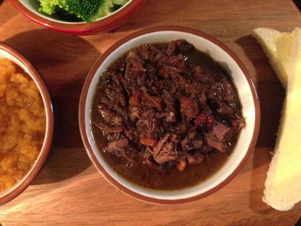 Slow cooked red wine beef cheeks Carly's Recipe