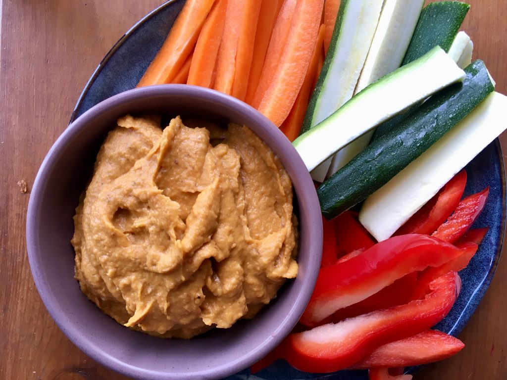 Healthy Spiced Sweet Potato Dip Carly's Recipe